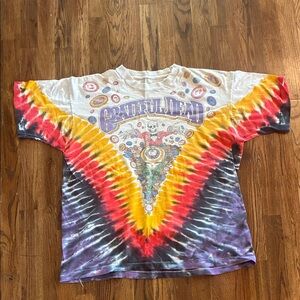 Vintage Grateful Dead Las Vegas May 1992 Concert Tie-Dye Mens XL